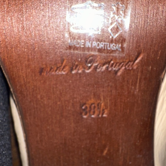 Free People Elle Block Cream Leather Boots - Picture 5 of 8